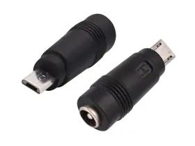 Aaotokk A-000012 Micro Dc Power Adapter Dc5.5x2.1mm To Usb 5v Supply Charging C