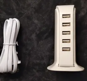 Aarp Gq20-050400-ea Ac/dc Power Charger Model White Brand New Free Shipping
