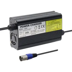Abakoo 665268724749 24v 8a Lead Acid Battery Charger With 3-pin Xlr For Jazzy 1450 Invacare Quickie