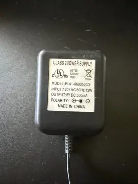 Ablegrid 714067956780 6v Ac Adapter Ei-41-0600500d