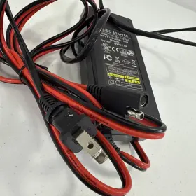 Ablegrid 731698167910 Sae 2-pin Bazooka 14awg Ac/dc Adapter 100-240v 2.0a 50/60hz Output 12vdc 7.0a
