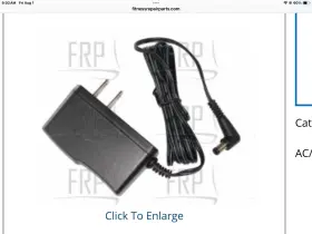 Ablegrid 753038756134 Ac Dc Adapter Charger For Bowflex Max Trainer M3 And M5 Power Supply Cord Cable