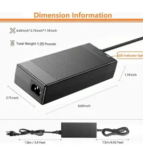 Ablegrid 753263720276 Ac/dc Adapter Charger For Inogen One G5 Ba-501 Mango120s-24cb-ing Power Supply