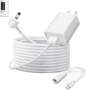 Ablegrid 757631649374 Power Adapter Charger Cord For Ring Stick Up Cam Battery/plug-in 3rd Gen/2nd Gen