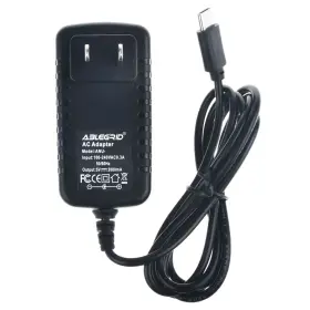 Ablegrid 757631655320 Usb-c 5v Adapter For Ancoon Ancoon-s01 Ancoon-s01-y 80w Portable Outdoor Speaker