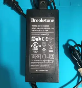 Ablegrid 791625811187 Oem 24v Ac Adapter For Brookstone Full Foot Massager K65s240300e2 Power