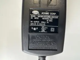 Achme Am138b12s20 New Corp Ac/dc Adapter Input 100-240 Vac Output 12vdc 1.7a
