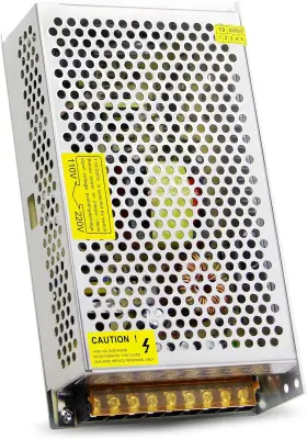 Aclorol 445000697639 5v 40a 200w Power Supply 110v / 220v Ac To Dc 40amp Universal C