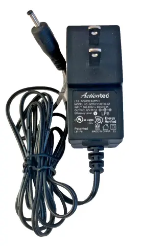 Actiontec Mt12-y120100-a I.t.e. Power Adapter Mt12-y120100-a1 100-120v 60hz 0.3a 12v 1a