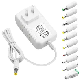 Alitove Al1202-10t-wh 12v 2a Ac Adapter Power Supply Replacemnt Cord 12 Volt 2000ma 24w
