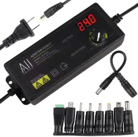 Allover Power Supply Rs2816 Universal 3v - 24v 1.5a 36w Adjustable Dc Adapter Speed Control Vol