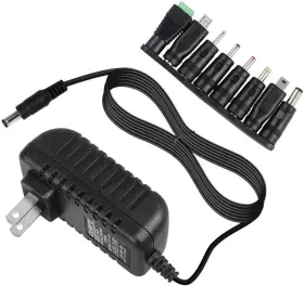 Alloverpower 744759619662 Universal Ac Dc 5v 1a 2a/2000ma Power Supply Cord Adapter Charger With 8 Variabl Alloverpower 744759619662 Universal Ac Dc 5v 1a 2a/2000ma Power Supply Cord Adapter Charger With 8 Variabl