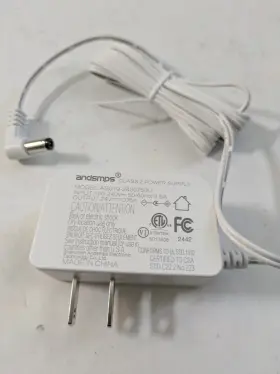 Andmps As019-2400750u 24v 0.75a Ac Adapter Power Supply Charger