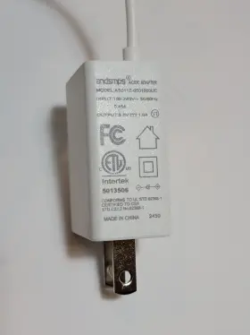 Andsmps As011z-0501000uc Ac/dc Power Adapter In 100-240v Out 5v 1.0a