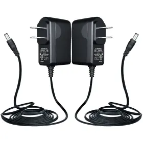 Anlink Ybx-12v-1a 2 2pack 12v 1a/1000ma 10ft Long Power Supply Adapter 12w Adaptor Ac To Dc Adap