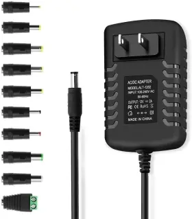 Anrytech 445025672604 Dc 12v 2a Power Supply Adapter 24w Ac 100-240v 50-60hz To 12 Volt