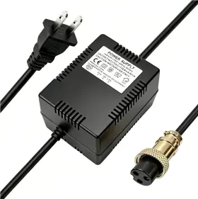 Anyinelec 445011071053 17v 1500ma Ac Power Adapter With 3-pin Connector Plug For Yamaha F4/f7/6fx/mg82x