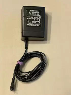 20-188 ARCHER Ac Adapter Power Supply Radios Cassettes