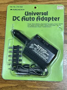 270-1562 ARCHER Auto Adapter