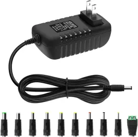 Arkare Alt-1202 12v Power Supply 2a Ac/dc Adapter 12volt Wall Charger Replacement Cord Ac