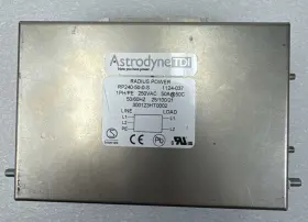 Astrodyne Tdi Rp240-50-0-s 1ph/pe 250v 50a 50c 300123ht0002 50/60hz Radius Powe