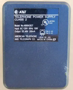 40693837 POWER Adapter Ac Att Manafacturer