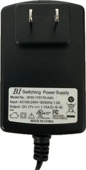 Audio2000s Acc6408-02 Ac/dc Adapter For The Pa System Speaker Awp6408/awp6407