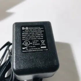 DP35-1200100 B-B ELECTRONICS Electric Vdc Ac Adapter Blank DP35-1200100 B-B ELECTRONICS Electric Vdc Ac Adapter Blank