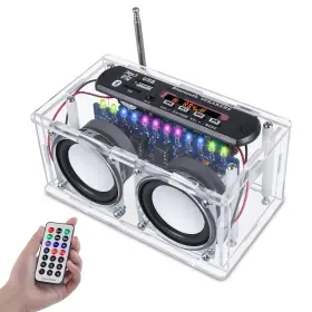 Banria 753853224085 Diy Bluetooth-compatible Speaker Kitrecording Function Fm Radio Solder