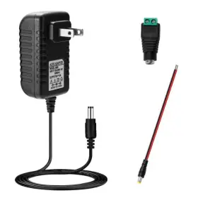 Bawofu Sa-09620 Ac/dc Adapter 6v 2a 1.5a 1a 0.5a Power Supply Cord 12w Black