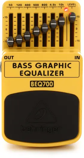 000-40000-00010 BEHRINGER Bass Graphic Equalizer Pedal