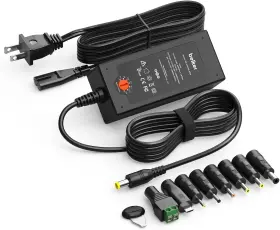 Belker Pa-30450h-zmx 45w Universal 5v 6v 7.5v 9v 12v 13.5v 15v Ac Dc Adapter Power Black