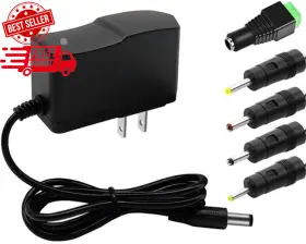 Biyangxianjieyishangmaoyouxiangongsi 711181786903 12volt 1a Dc Power Supply Universal Ac/dc Adapter 100-240 50/60hz To 12 Volts 1