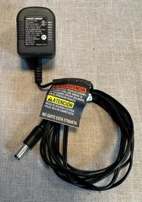 Black & Decker 90542490 Original Oem And Power Supply Model Ua120020e P/n Free Ship