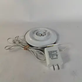 Black Decker Ns19979 Power Supply Adapter 23v 400ma White Cord Round Base Cracked Black Decker Ns19979 Power Supply Adapter 23v 400ma White Cord Round Base Cracked