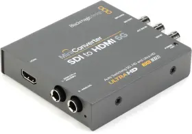 Blackmagic Design Bmd-convmbsh4k6g Mini Converter 6g-sdi To Hdmi