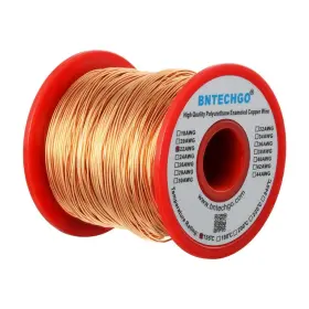 Bntechgo 742271699094 22 Awg Magnet Wire Enameled Copper Winding 1.0 Lb 0.0256 Inch Dia 155c Natural