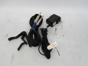 Boss Ai10 Psa-120s 9v Power Supply Adaptor Charger With Dunlop 215 Cords And Extras