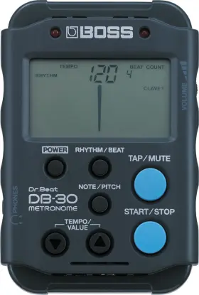 Boss Db30c Db-30 Dr. Beat Metronome - Automatic Digital Tuner Portable Black