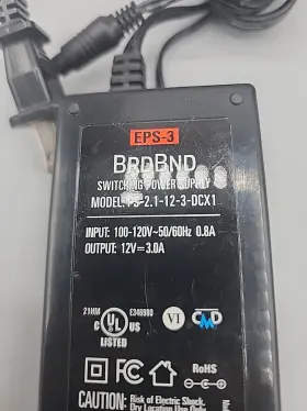 PS-2.1-12-3-DCX1 BRDBND Switching Power Supply #2