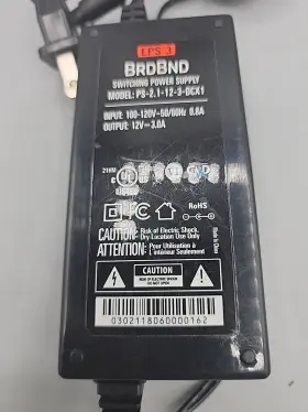 PS-2.1-12-3-DCX1 BRDBND Switching Power Supply