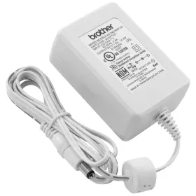 Brother 012502650010 Genuine Ad24esaw White Ac Power Adapter For Select P-touch Label Makers Ul L