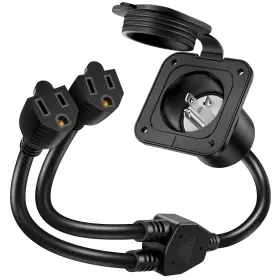 BUM-EC-751 BUMBEE Port Plug Inlet Extension Cord Amp Ac