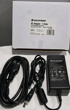 Celestron 753263828583 Ac Adapter For Use Cge Pro Mount And Cgem 18780 12v Dc 5a Power Supply