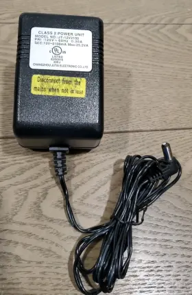 Changzhou Jutai Jt-12v2100 Class 2 Power Unit Model 12v 2100ma 25.2va Changzhou Jutai Jt-12v2100 Class 2 Power Unit Model 12v 2100ma 25.2va
