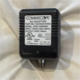 Commscope Csapae415v500 Ac/dc Adapter 15v Black Us Plug Coaxial Power Connector
