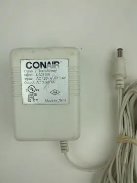 Conair Ua0310a Class 2 Transformer Adapter