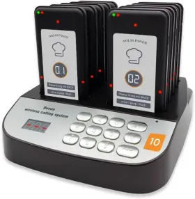 Corum Security 774494971428 Lineup Waiting Queue Pagers For Restaurants Paging System Coast Buzzer Beep B