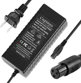 Cupinyo Cpy-904220 42v 2a Charger 3 Prong Smart Universal Compatible For 36v Lithium Battery