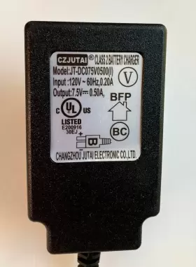 JT-DC075V0500 CZJUTAI Battery Charger #2